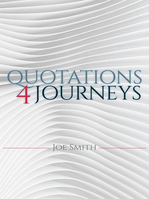 cover image of Quotations 4 Journeys